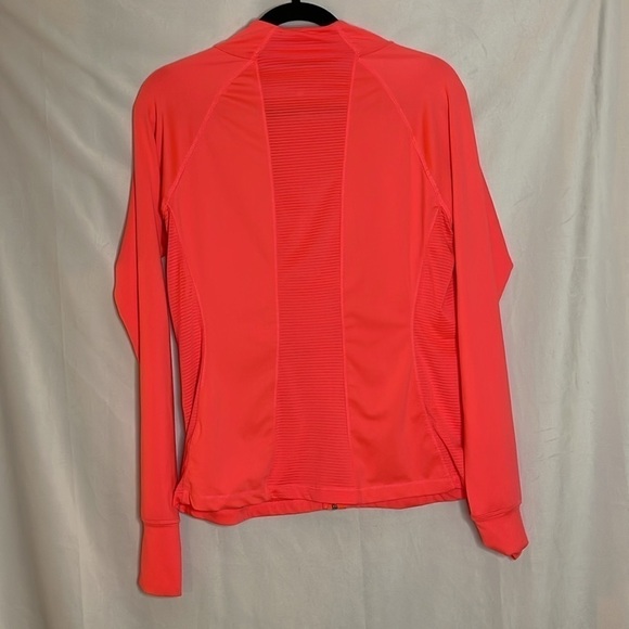 TANGERINE BRIGHT ACTIVEWEAR ZIP UP JACKET (M) - Picture 7 of 7